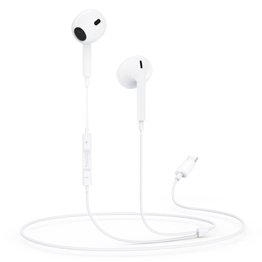 YESIDO YH38 for Huawei Wired Earphone Type-C Port Mobile Phone Wire Control Music Headset YESIDO YH38 for Huawei Wired Earphone Type-C Port Mobile Phone Wire Control Music Headset
